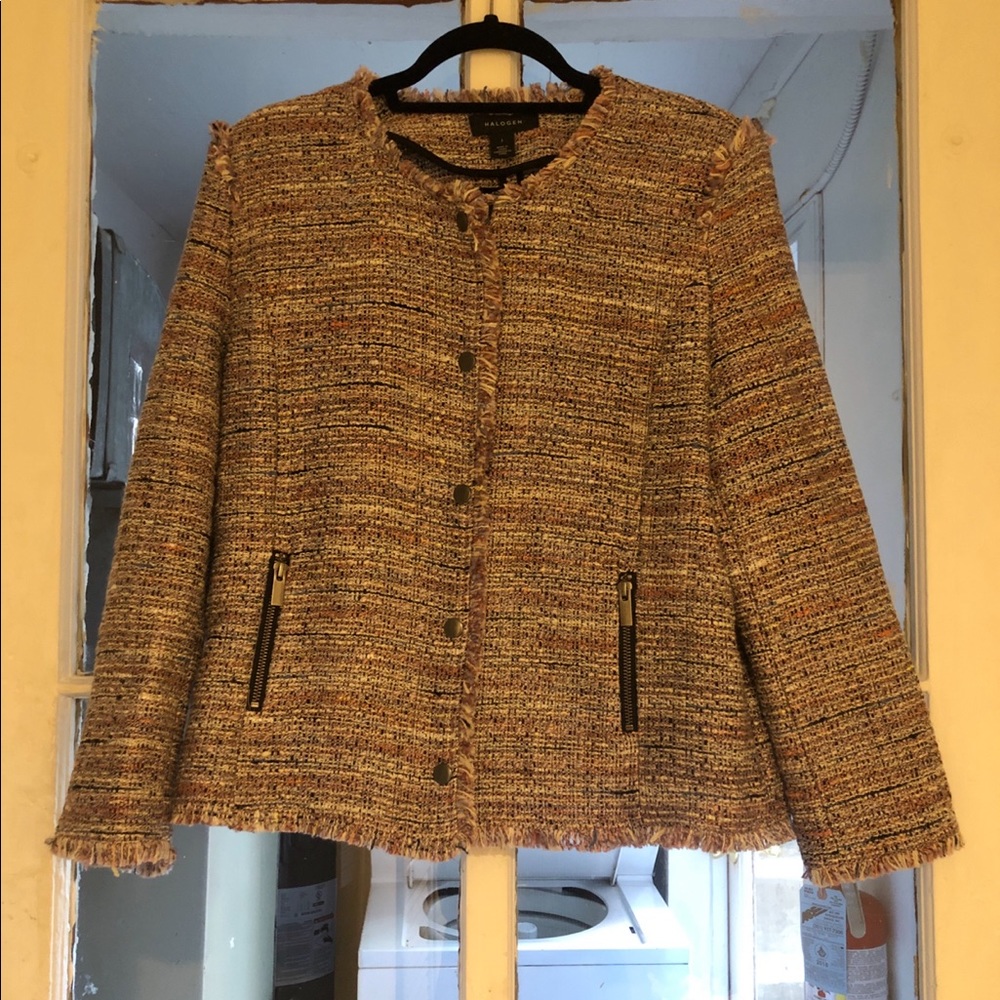 HALOGEN Tweed Jacket